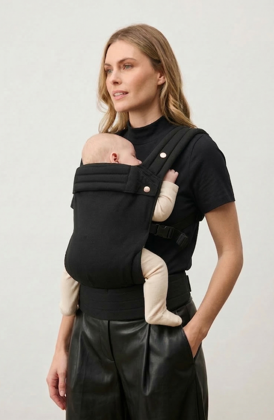 Midnight Ergonomic Baby Carrier | Black